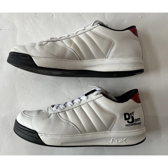 Def Jam Recordings Sneakers Mens 12 White Jay Z S. Carter Collection Reebok Rap - Picture 2 of 15